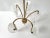 Mid-Century Italian Ceiling Light in Acrylic and Brass, 1950s For Sale - Image 4 of 13