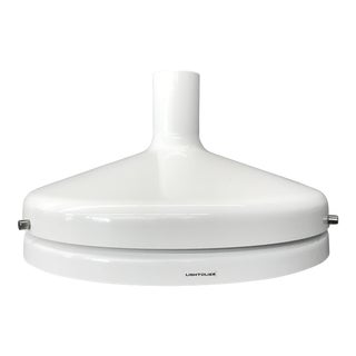 Lightolier White Pendant Light For Sale