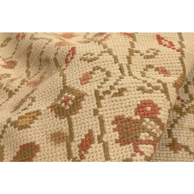 Antique Portuguese Needlepoint Arraiolos Rug, 07'11 X 11'02 For Sale In Dallas - Image 6 of 10