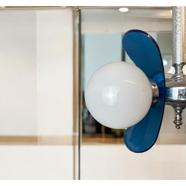 1970s Mid-Century Modern Spanish Ceiling Lights with 3 Lights, 1970s For Sale - Image 5 of 9