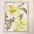 Original 1940s hand-drawn watercolor floral painting on paper by Paul Tyler featuring a yellow Hibiscus against a white...