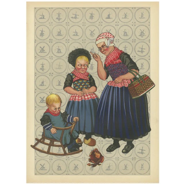 Gratiane de Gardilanne and Elizabeth Whitney Moffatt, Gelderland Costumes from Nunspeet and Hierden in Holland, 1932, Print For Sale