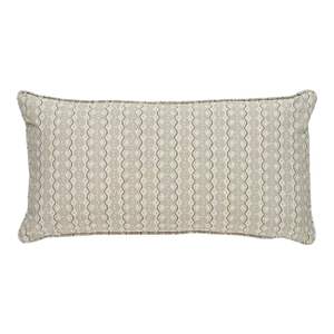 Schumacher x Neisha Crosland Centipede Stripe 24" Pillow in Pumice