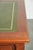 English Desk with Green Leather Top, Gilt Details and 5 Drawers For Sale - Image 12 of 15