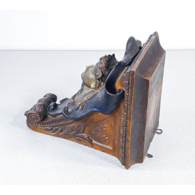 Sculpted Terracotta Shelf, 1800s For Sale - Image 16 of 18