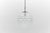 Mid-Century Modern Large Vintage German Ball Pendant Lamp in Clear Glass, 1960s For Sale - Image 3 of 6