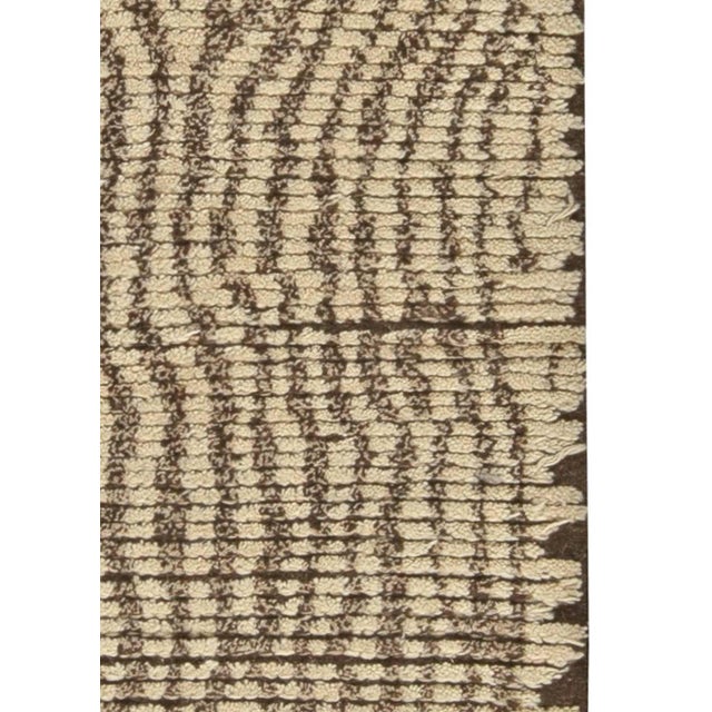 Abstract Modern Moroccan Rug by Doris Leslie Blau For Sale - Image 4 of 5