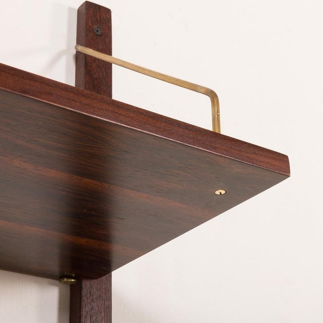 Mid-Century Danish Rosewood Shelving Unit, 1960s, Set of 6 For Sale - Image 4 of 9