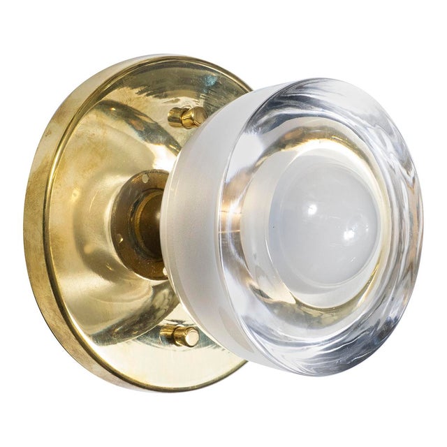 Pair of Modernist Murano glass sconces For Sale - Image 11 of 17