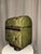 Traditional Uttermost "Milford" Large Joella Verde Tooled Leather Style Chest Trunk For Sale - Image 3 of 10