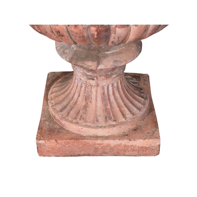 Antique Cast Stone Planter For Sale - Image 4 of 5