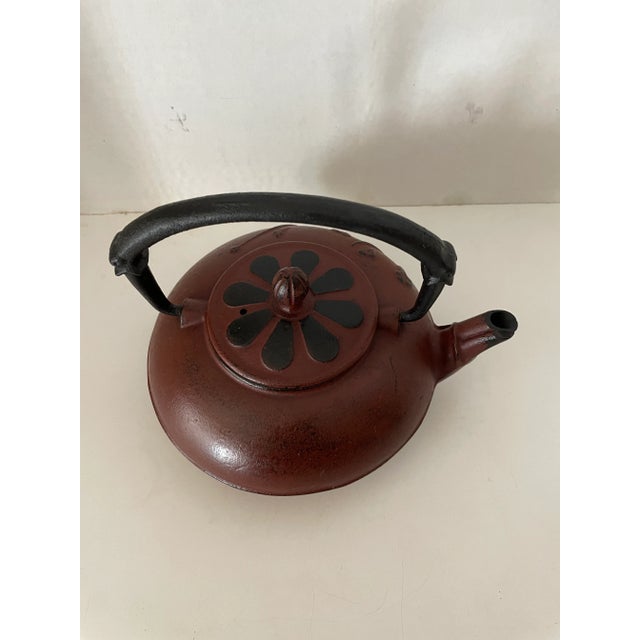 Vintage iron Teapot w/ tea strainer. This unique teapot is made to last for many years to come. The tea strainer is like...