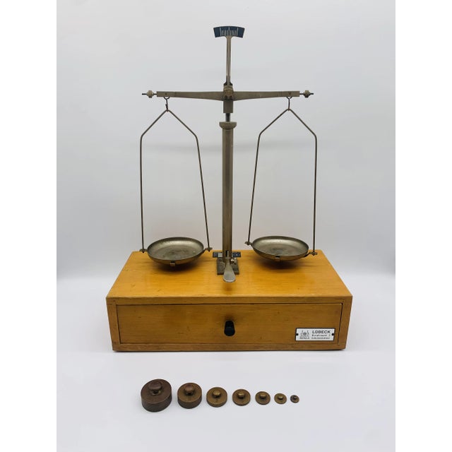 Precision Scales from Schula Goldschmied, 1940s, Set of 13 For Sale - Image 13 of 13