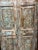 Wood Antique Indian Carved Closet Door With Floral Motif | Boho Hinged or Sliding Barn Door Panel 80x35 For Sale - Image 7 of 7