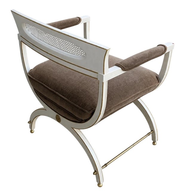 This pair of chairs is all style and substance! The chairs date to the 1960s and have neo-classical styling with Klismos...