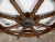 Brown Teak Boat Wheel Bar For Sale - Image 8 of 12