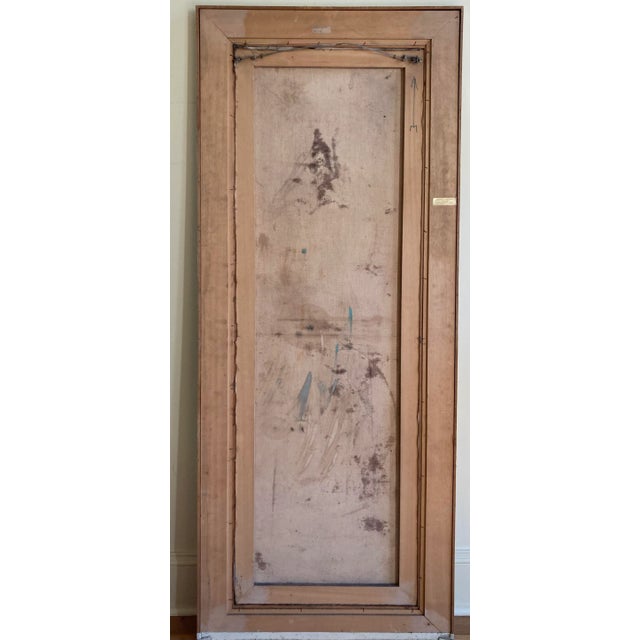 Mid-Century Modern Abstract Painting "Harmonie" For Sale - Image 4 of 6