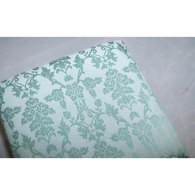 Silk Victorian Style Footstool For Sale - Image 5 of 15