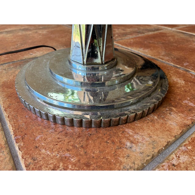 Art Deco 1930s Oscar Bach Floor Lamp For Sale - Image 3 of 12