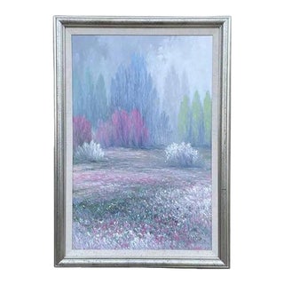 Late 20th Century DI Rosario Oil Painting For Sale