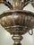 Early 20th Century Italian Silvered Wood and Iron Six-Light Chandelier For Sale - Image 12 of 13