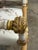 Pair of Italian Neoclassical Curule Stools W/ Fortuny Upholstery For Sale - Image 9 of 17