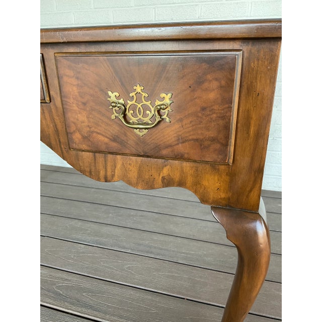 Mid 20th Century Mid 20th Century Baker Furniture Vintage Queen Ann Desk For Sale - Image 5 of 13