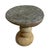 Vintage Outdoor Stacked River Rock Side Table Stool For Sale - Image 4 of 5