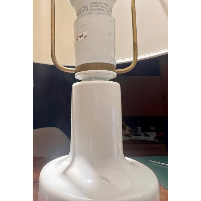 Lamp in Porcelain by Kai Lange for Fog & Mørup For Sale - Image 6 of 8