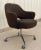 Stunning early 1970's Knoll, Saarinen executive chairs in brown tweed fabric on a chrome swivel base and in fantastic...