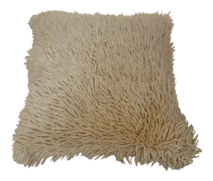 Natural Organic Sheep Wool Rug Pillow Cover