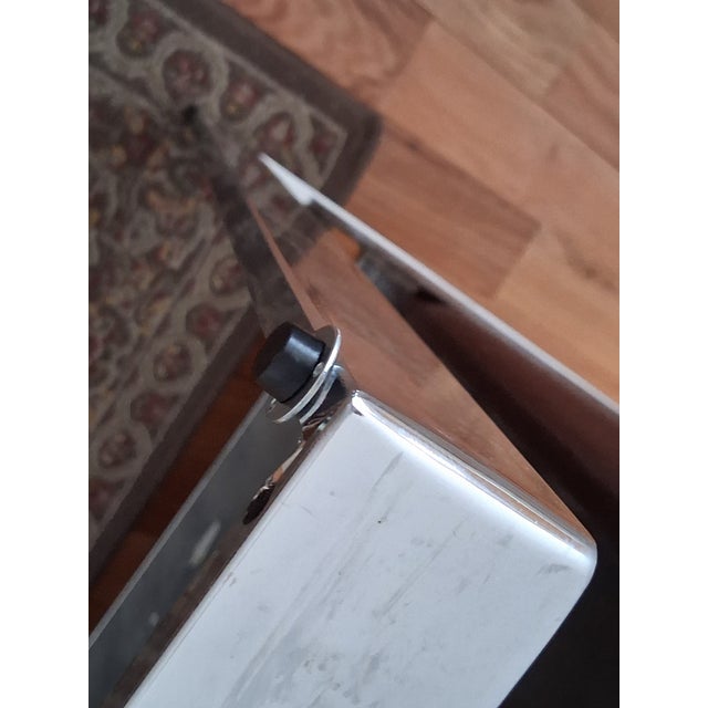 1960s Milo Baughman for Thayer Coggin No. 989 Chrome "T-Back" Lounge Chair For Sale - Image 13 of 16