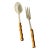 Salad Cutlery in Faux Bamboo, France, 1970, Set of 2 For Sale - Image 9 of 9