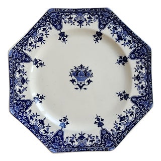 Ironstone Serving Platter from Longchamp, 1890s For Sale