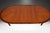 Mid-Century Modern Michael Taylor for Baker Furniture Walnut Extension Dining Table For Sale In Baltimore - Image 6 of 17