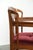 Art Nouveau / Jugendstil Dining Chairs with Red Fabric Upholstery from Schuitema, Set of 2 For Sale - Image 14 of 15