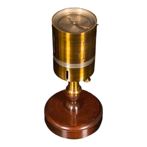 1900s Antique French Brass Vineyard Setter's Compass