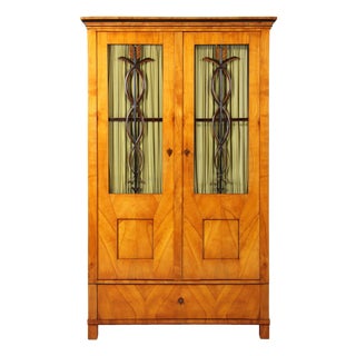 Biedermeier Bookcase in Cherry, 1825 For Sale