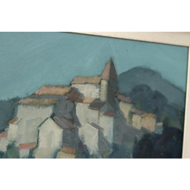 Bengt Hillgrund, Village Motif, 1950s, Oil on Canvas, Framed For Sale - Image 7 of 18