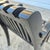 1990s Thonet Style Black Lacquered Sculptural Wood Slatted Arm Chairs, a Pair For Sale - Image 12 of 18