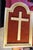 19th-Century Gilded Wooden Frame for Crucifix For Sale - Image 5 of 5