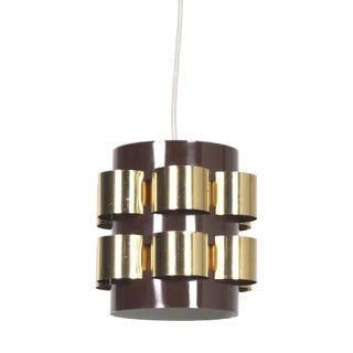 Danish Pendant by Werner Schou for Coronell Elektro, 1970s For Sale