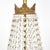 Metal Elegant Crystal Empire Style Chandelier, French, Antique, 1920s For Sale - Image 7 of 9