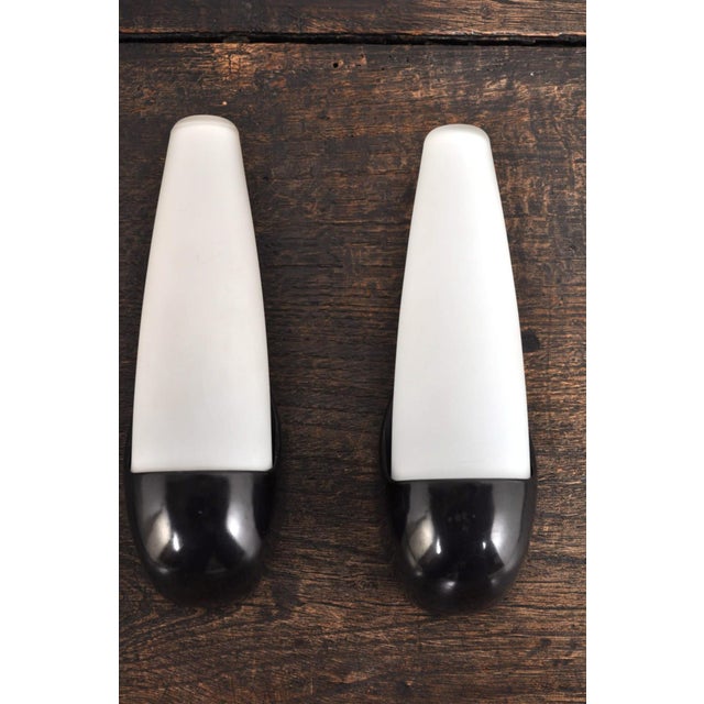 Vintage Bakelite Wall Light in Milk Glass from Bo-Niko, 1960s For Sale - Image 10 of 11