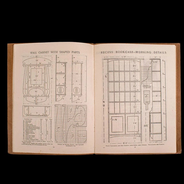 1930's Vintage Furniture Designs Folio For Sale - Image 4 of 12