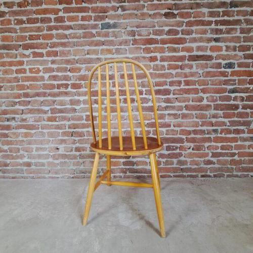 Set of Four Vintage Wooden Chairs – Sweden (1960)