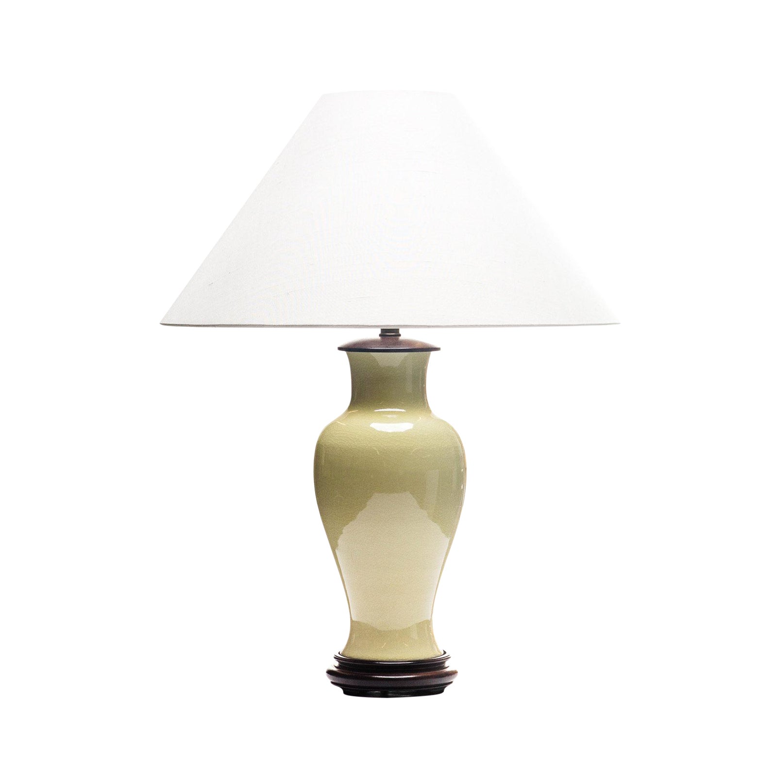 Lawrence Scott Baluster Citrus Porcelain Table Lamp With