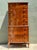 Vintage Queen Anne Style Wood Tallboy Dresser For Sale - Image 4 of 12