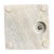 White Century Furniture Marble Block Drinks Table For Sale - Image 8 of 8