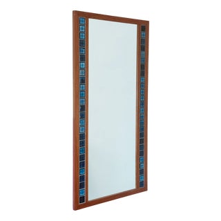 Vintage Danish Mirror in Teak, 1960s For Sale